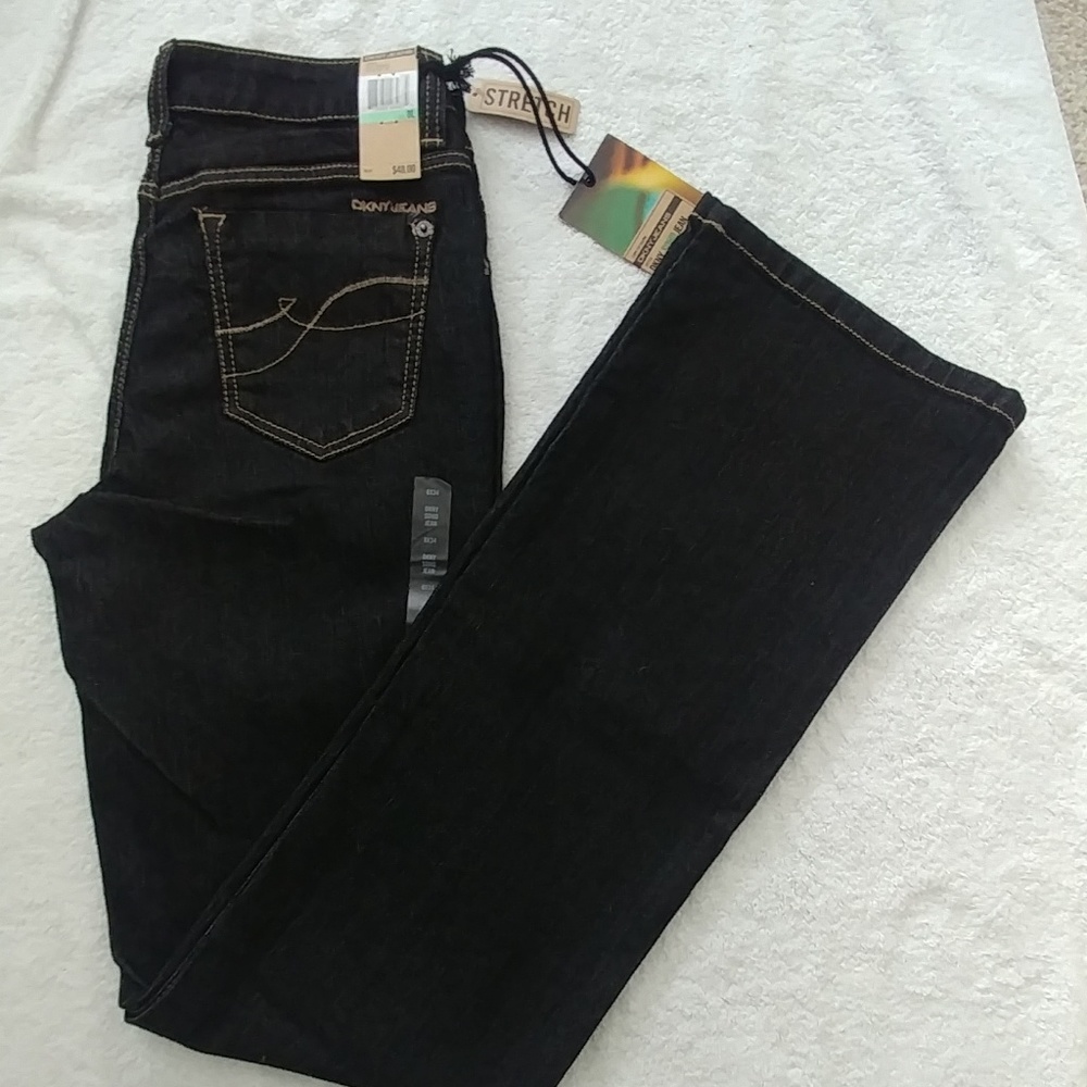 NWT DKNY SOHO Bootcut Jeans 8L